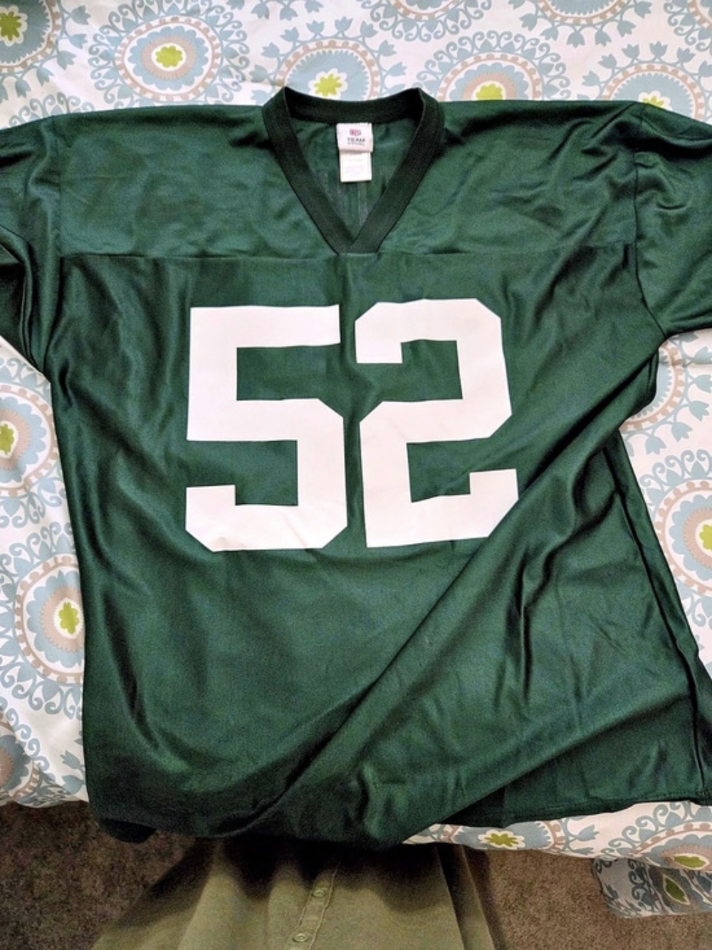 NFL Team Apparel #52 Matthews jersey Men's Green & White XL Jersey